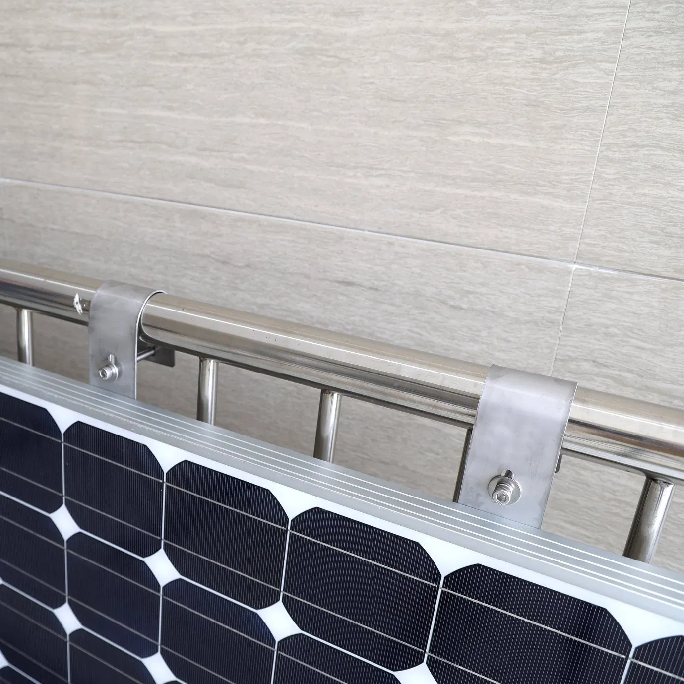 Solar Panel Max Length 1800mm Bracket Balcony Solar Panel Mounting Suitable