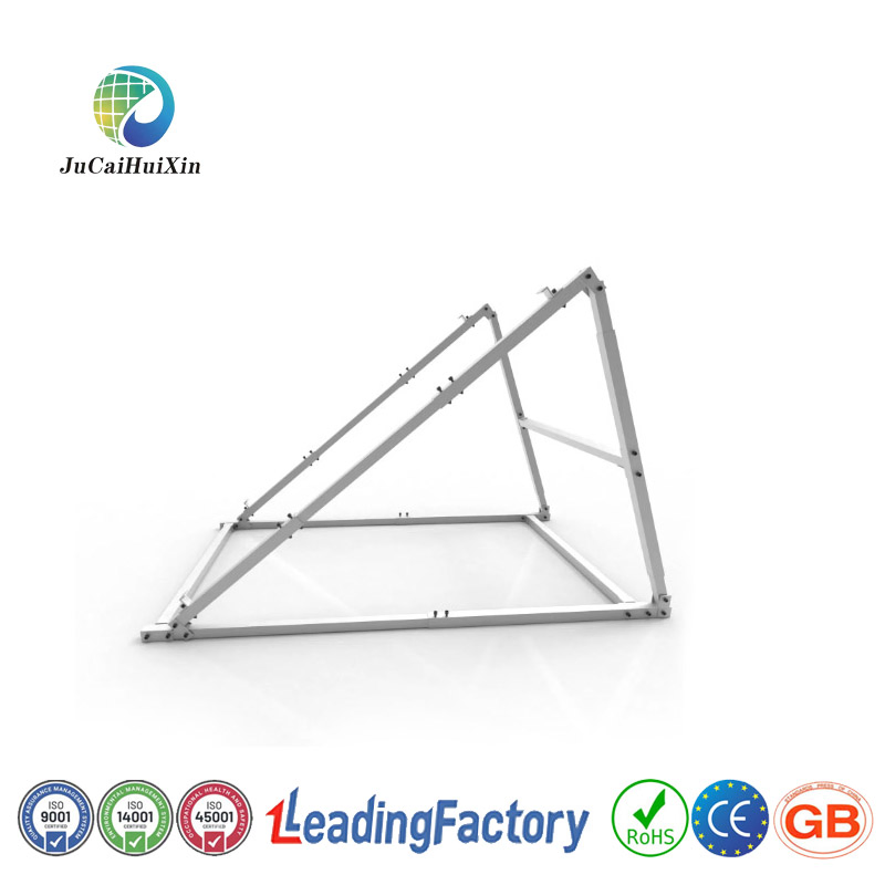 Versatile Balcony Solar Panel Mounting Tripod Bracket System