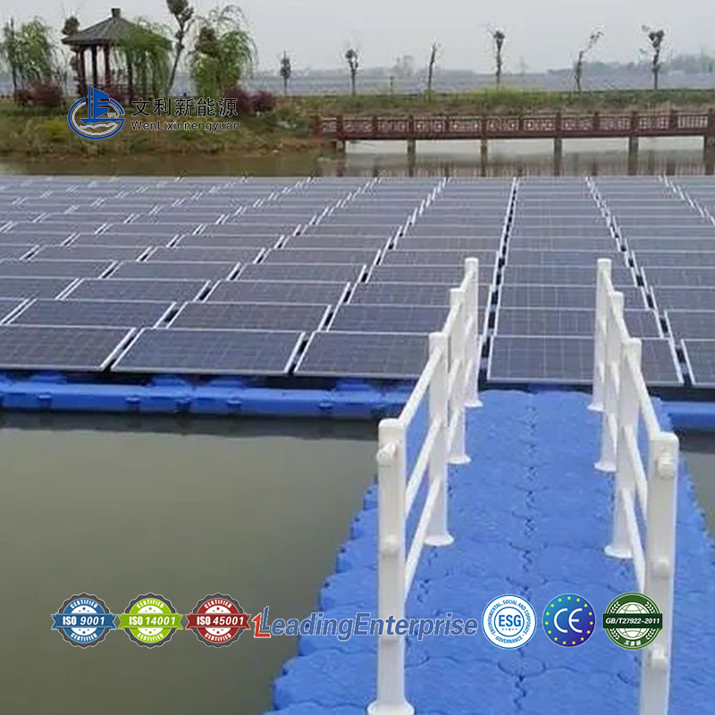 All-Terrain Floating Solar Mounting for Water Surfaces