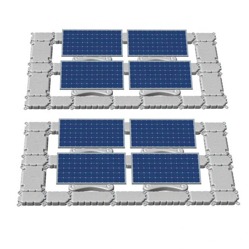 Solar Floating Kits High Efficiency HDPE Floaters Waterarea Offshore Pool Pond Lake Lagoon Easy Installation Floating Mounting