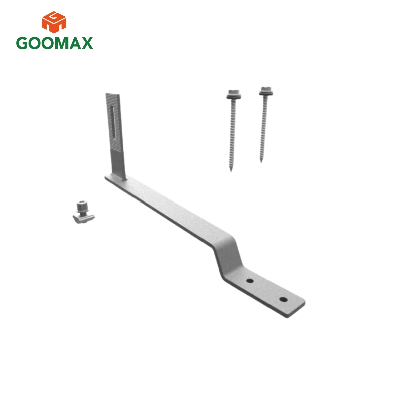 Roof Mounting System for Solar Panels with Tile Brackets and Ground Solar Kit Installations