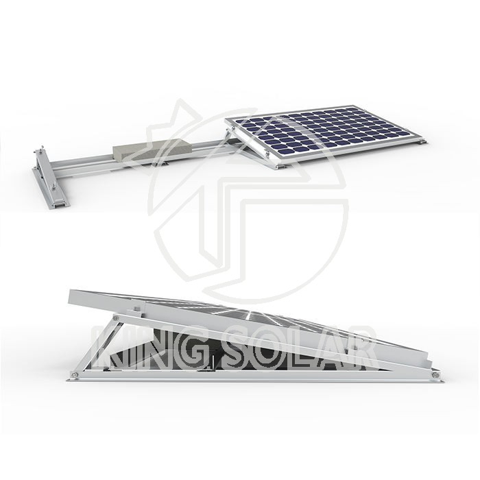 Heavy-Duty Ballast Rcc Solar Mount for Flat Roof Installations