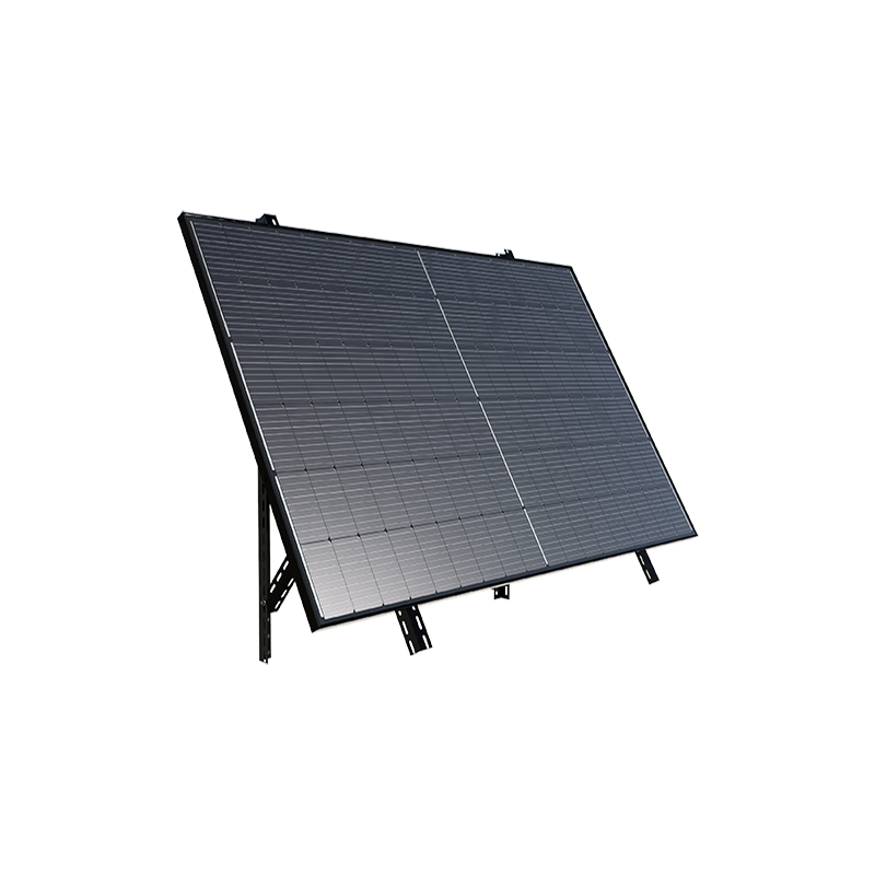 Wall Mounting Balcony Adjustable Solar Home Application PV System Aluminium Kit