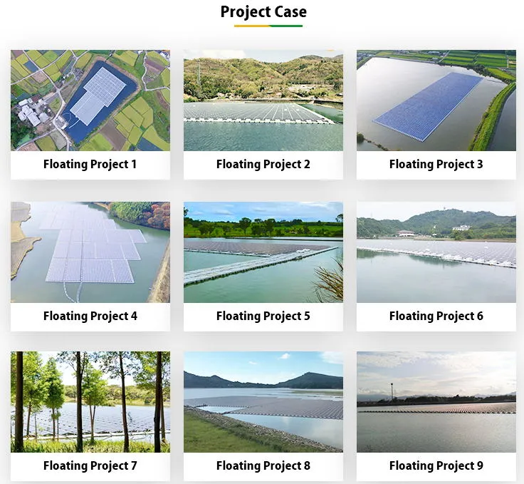 Floating PV Power Plant Design