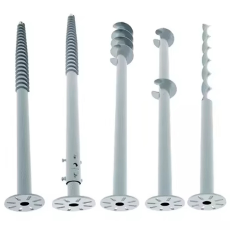 Solar Accessories Ground Screws Used for Photovoltaic Panel Mounting