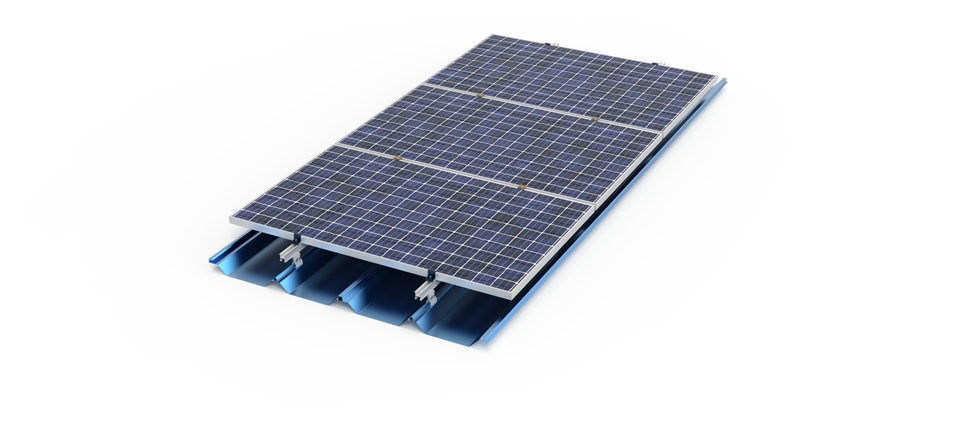 Solar Metal Roof Rack System Solar Mounting