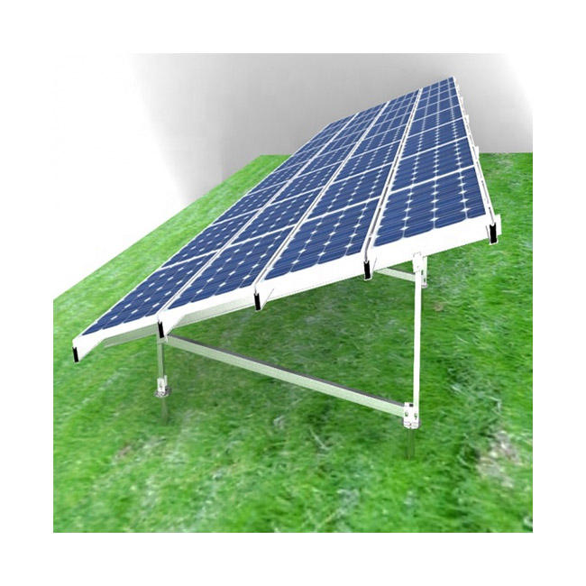 Low Price Solar PV Mounting Structure Aluminum Alloy Solar Panel Pole Mount for Home Rooftop Installation