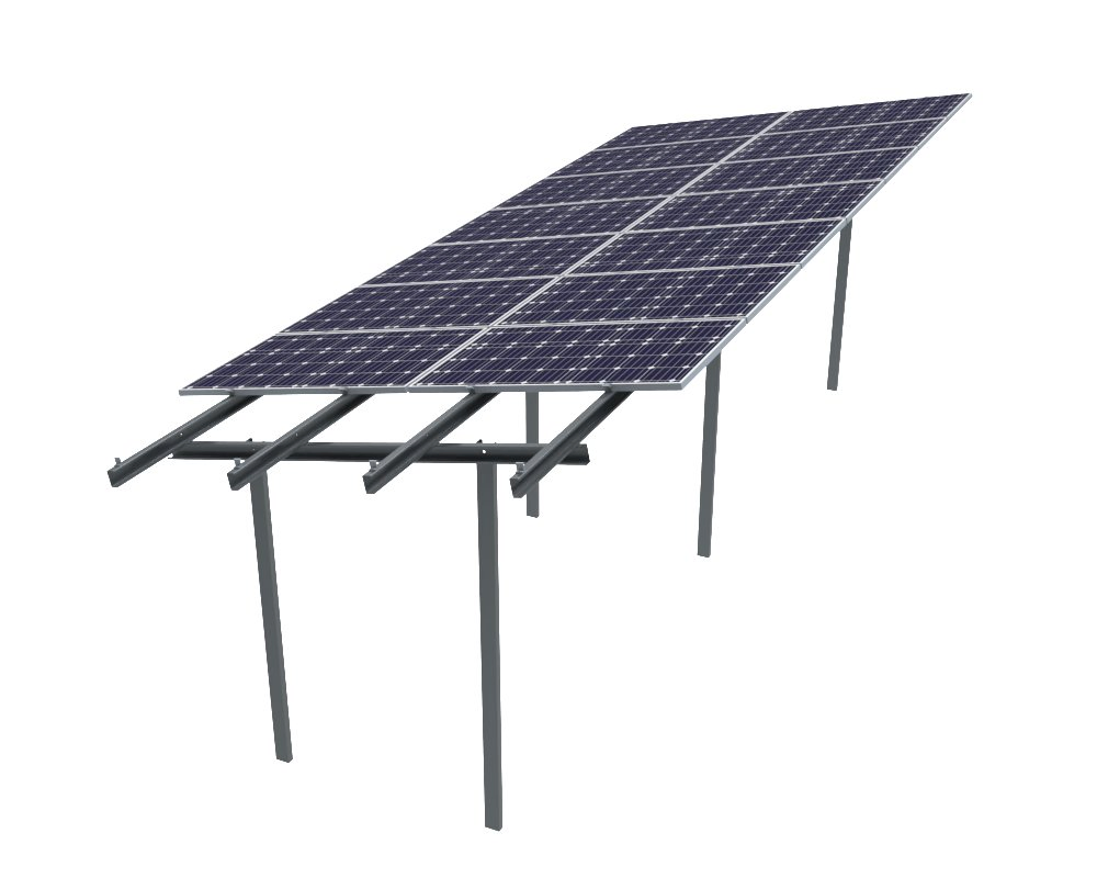 Ground Steel Solar Mount Galvanized Solar Pole Mount