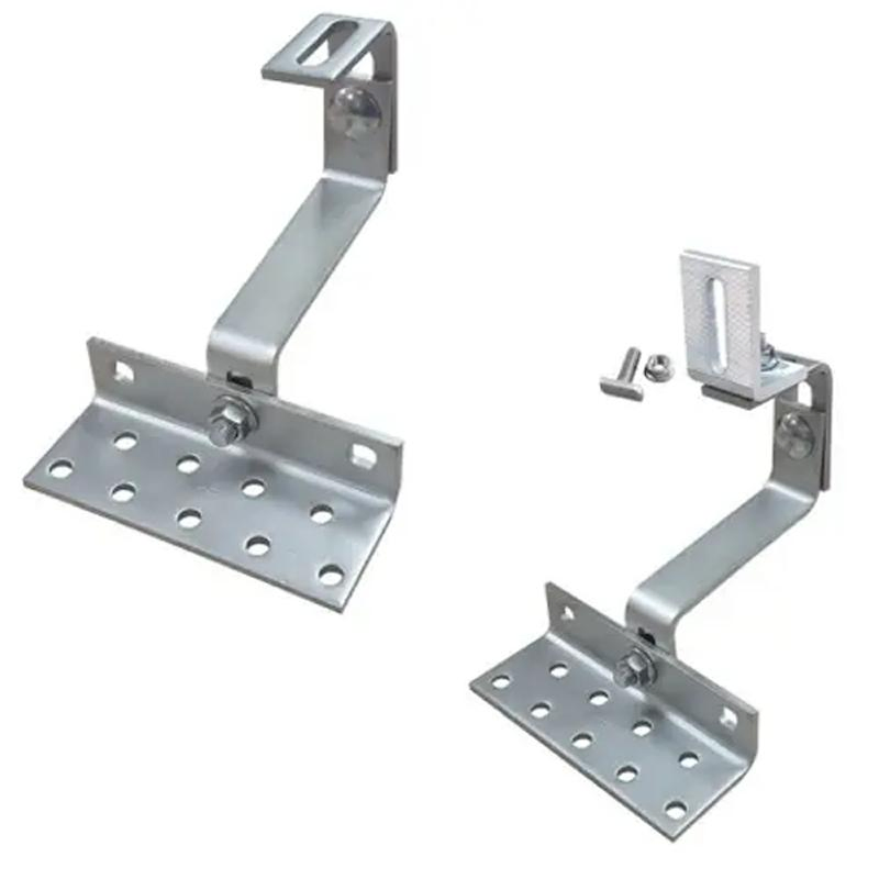 Adjustable Solar Roof Hooks for Universal Rapid Solar Mounting System