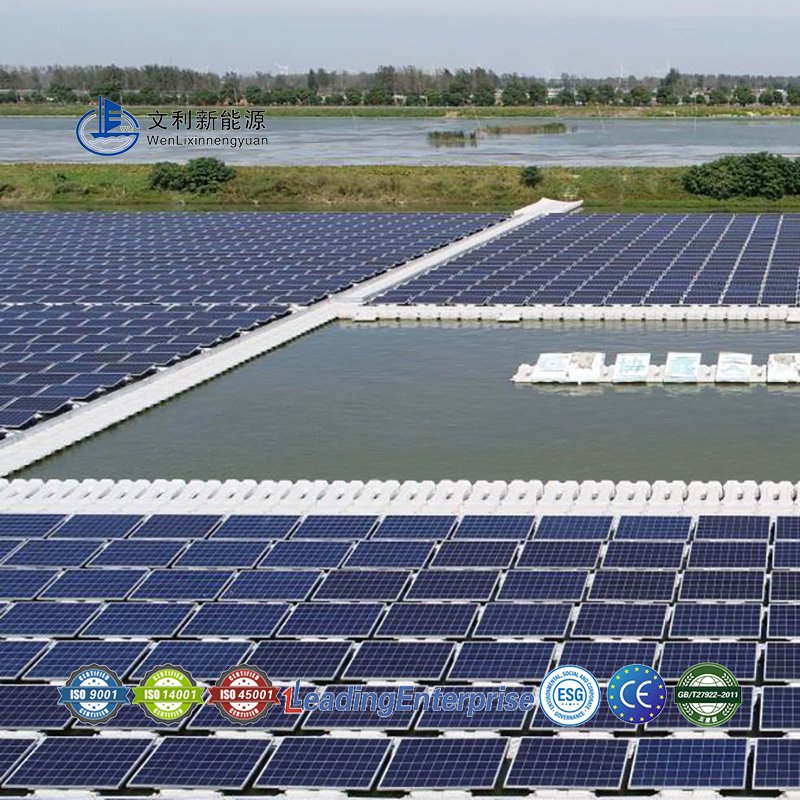 Multi-Application Floating Mounting for Water-Based Solar