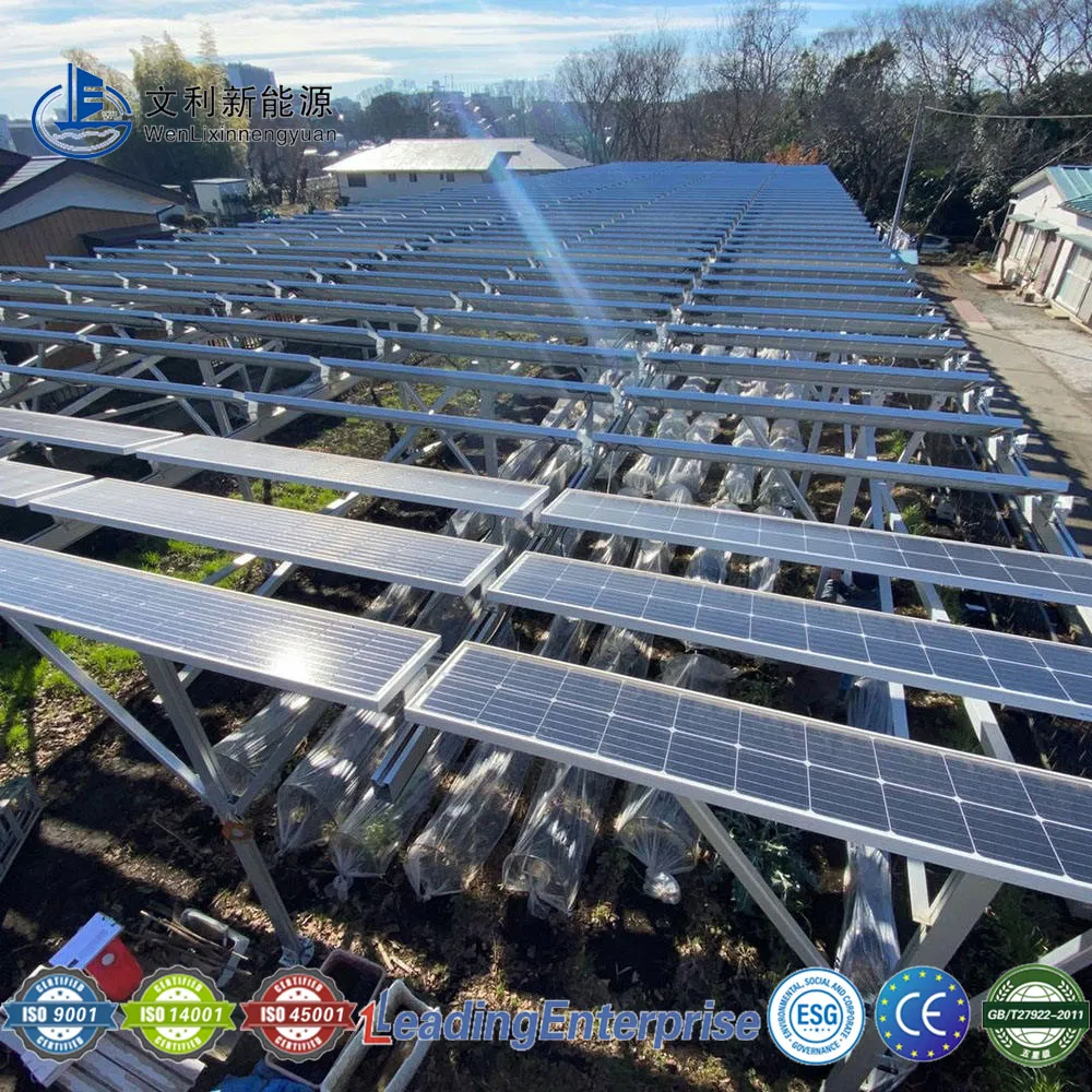 High Quality Tianjin Wenli Aluminum Solar PV Ground Mounting Stand Structure Solar Panel Pole Mount Ground Mount Bracket