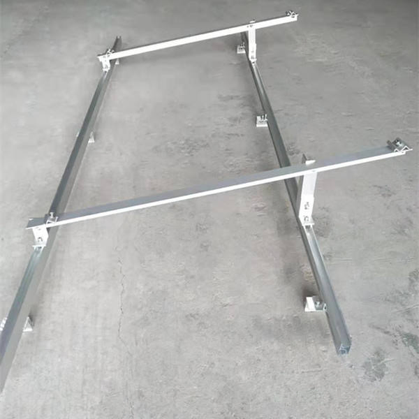 Adjustable 10-15 Deg 15-30 Deg 30-60 Deg Pole Type Solar Panel Stand Mount Rotated