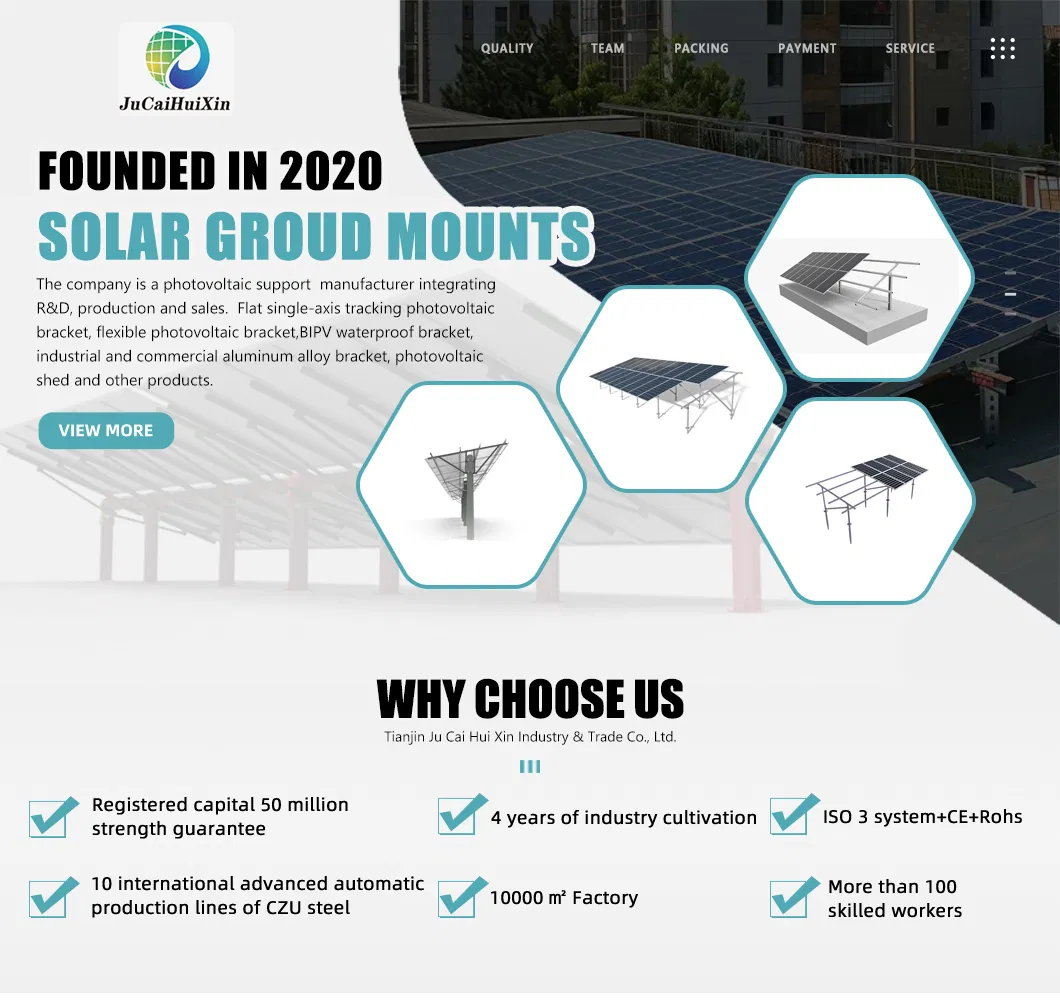 Solar Ground Pole Mount