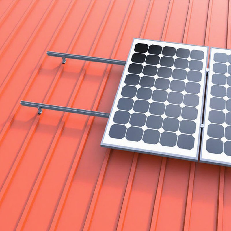 Metal Roof Solar Mount for Standing Seam &amp; Corrugated Non-Penetrating Clamp System