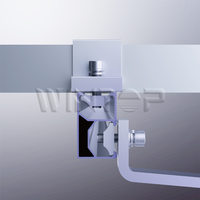 Solar Component Mount Stainless Roof Hook for Tile Rooftop