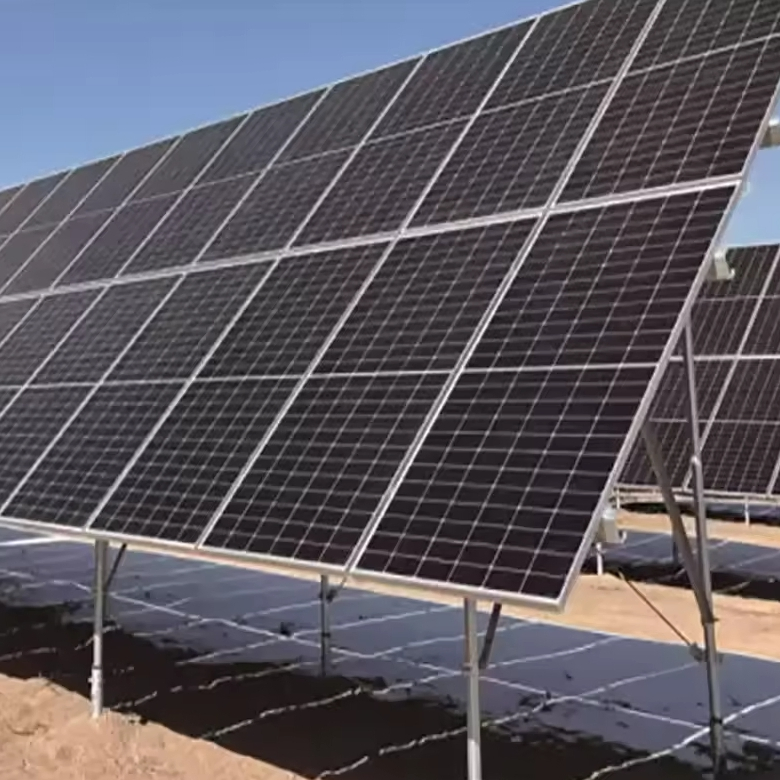 Aluminum H-Shaped Solar Panel Pole Mounting Connector Structure