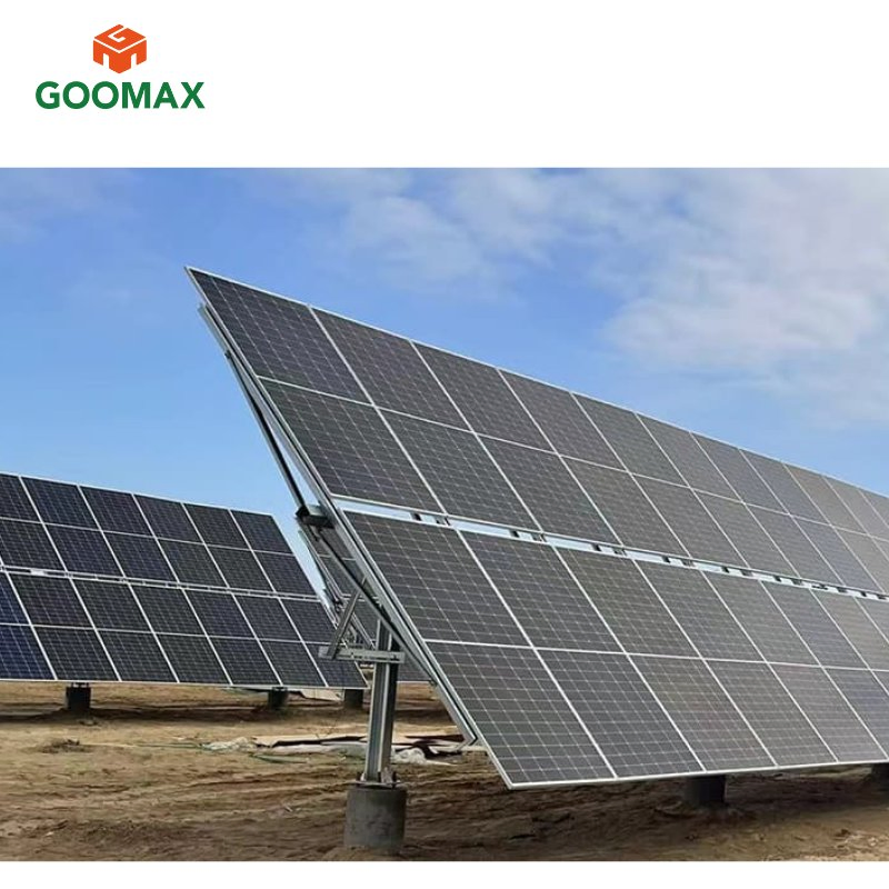 Goomax Robust Solar Tracking Device with Single Axis Design and Secure Mounting Options