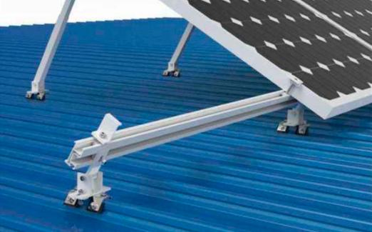 Solar Photovoltaic Bracket U-Shaped Steel Corrosion-Resistant Agricultural Greenhouse Photovoltaic Bracket Installation