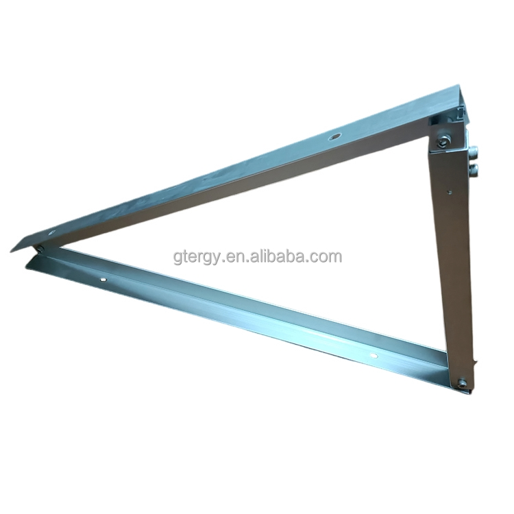 Flat Roof Solar Panel Mounting Kits Mount Structure Fixed Ballast Bracket Triangle System