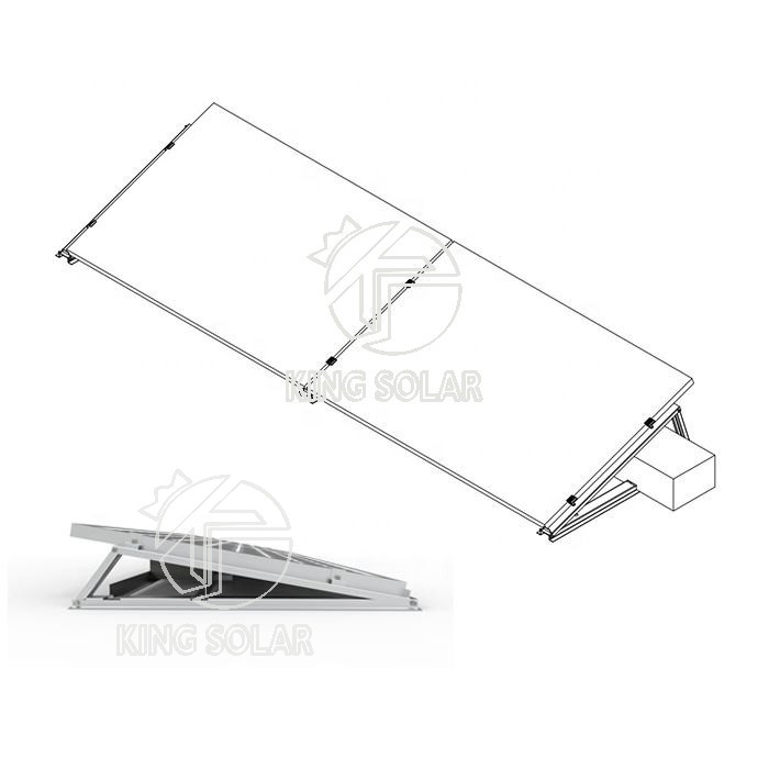 Reliable Ballast-Type Solar Mounting for Flat Roof Installations