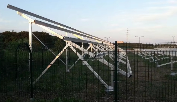 Carbon Steel Solar Pole Ground Mounting