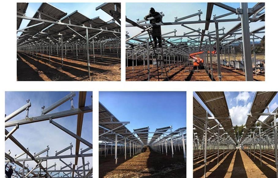 Solar Mounting System Agricultural Greenhouse Mounting Farm Rack Solar Panel