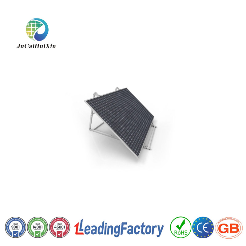 Versatile Balcony Solar Panel Mounting Tripod Bracket System