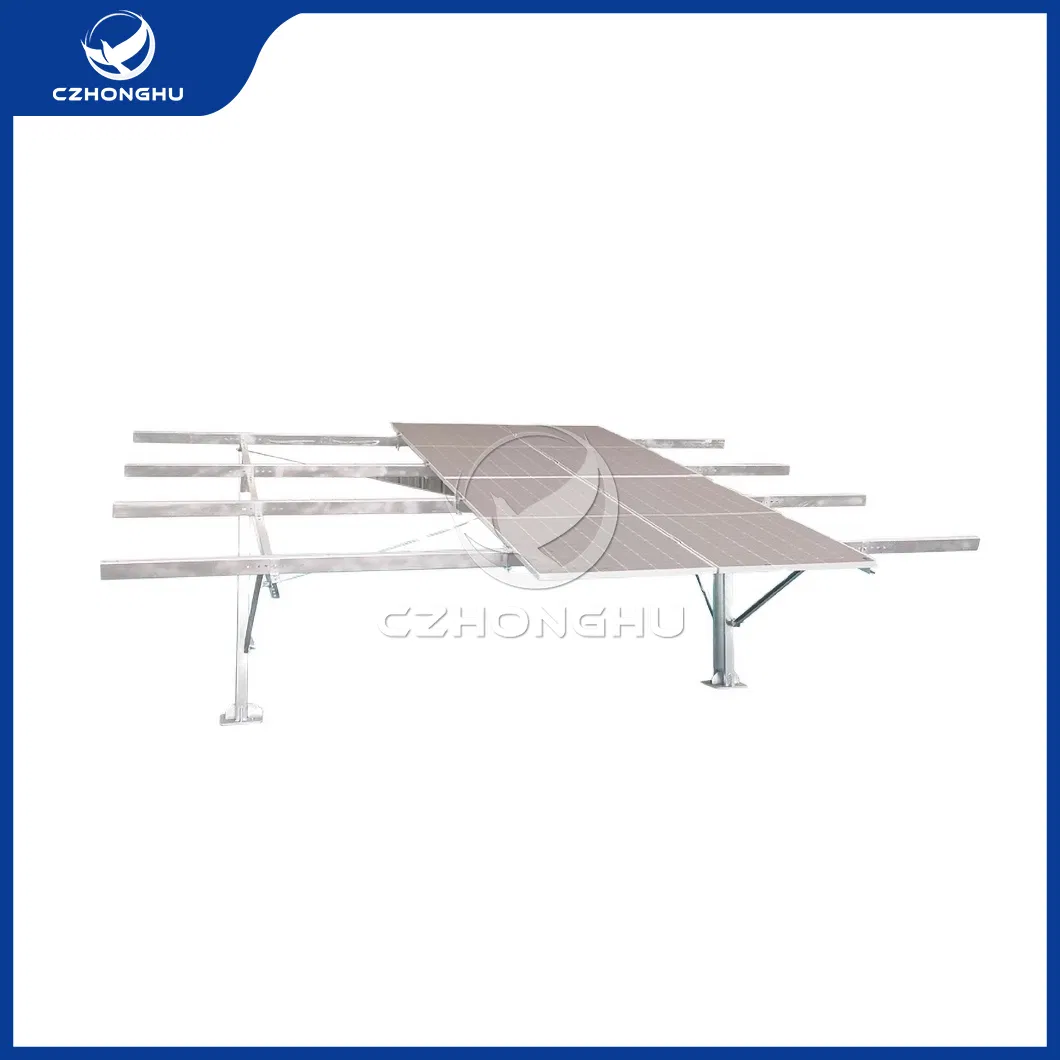 Czhonghu Solar Aluminum Bracket China Wholesaler Vertical Mounting Photovoltaic Bracket for Solar Panels Roof