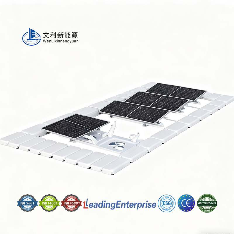 Multi-Application Floating Mounting for Water-Based Solar