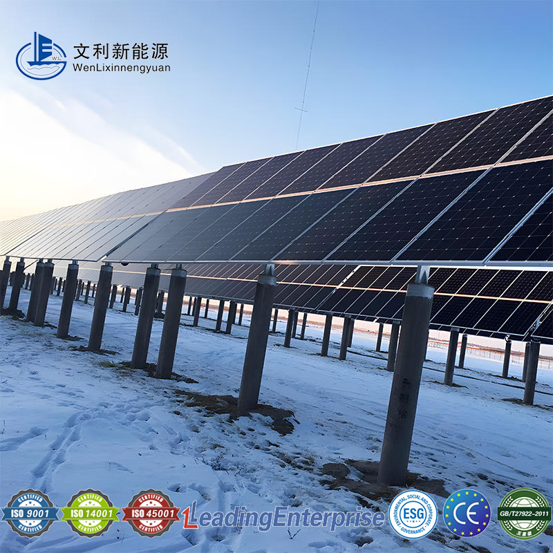 High Quality Pole Ground Mount Solar Panel Mounting Ground Mounting System Aluminum Mounting Solar Mounting Structure