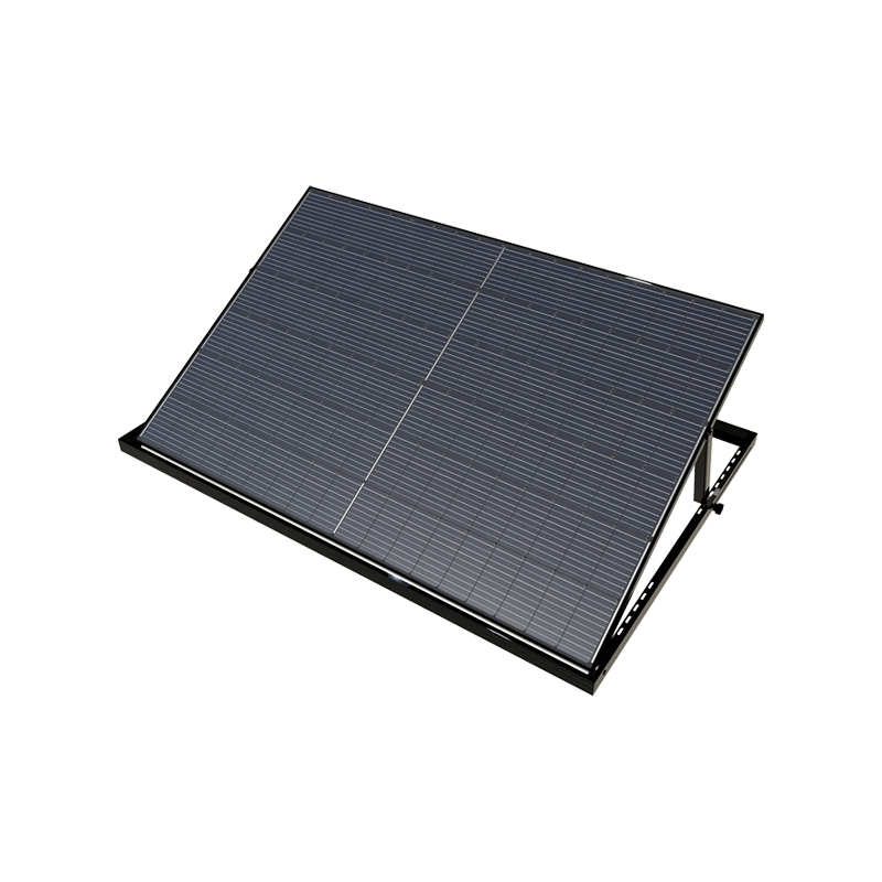 Wall Mounting Balcony Adjustable Solar Home Application PV System Aluminium Kit