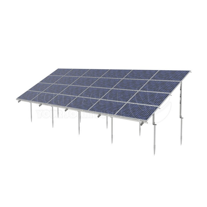 Solar Hot DIP Galvanized Solar Panel Ground Mounting Frame System