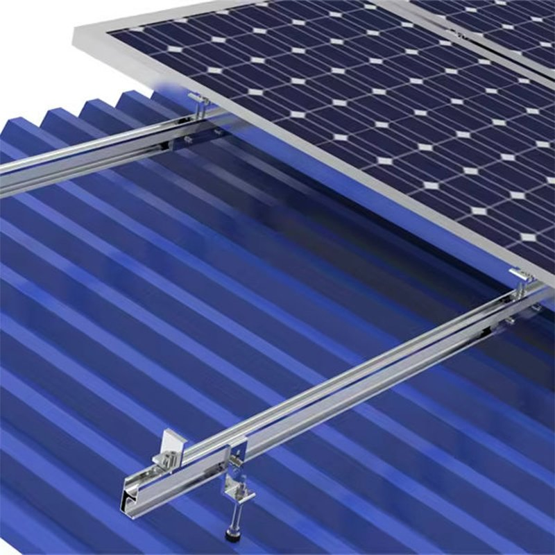 Metal Roof Solar Mount for Standing Seam &amp; Corrugated Non-Penetrating Clamp System