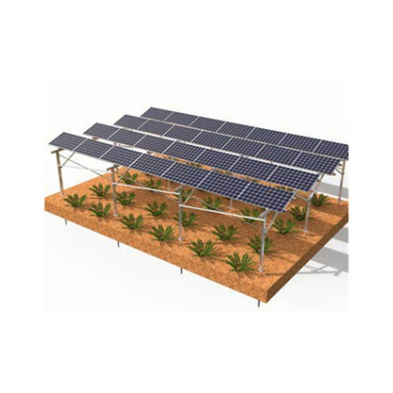 Aluminium Solar Mounting System for Carport Roof Ground Agricultural Greenhouse Farm Brackets