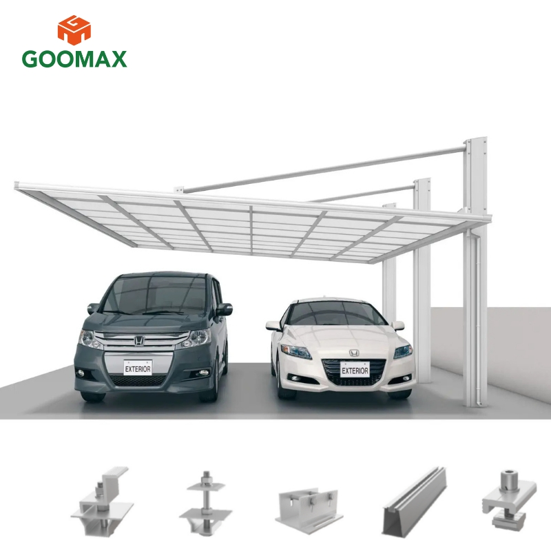 Goomax Solar Carport Adjustable Mounting Solution Parasol Structures All Needs