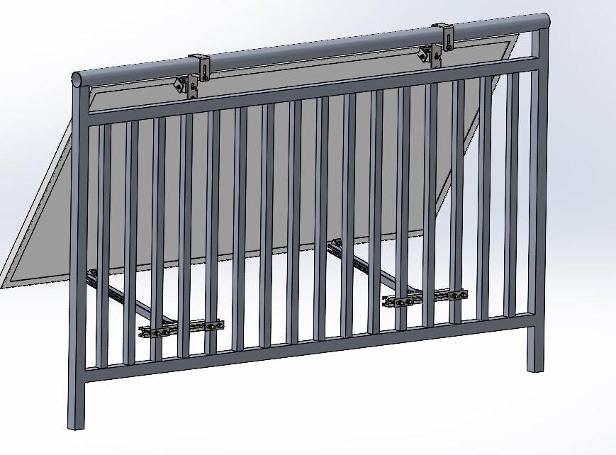 Balcony Solar Panel Mounting System PV Extension Tripod Bracket Photovoltaic Hook Solar Panel Balcony System Wall Mount