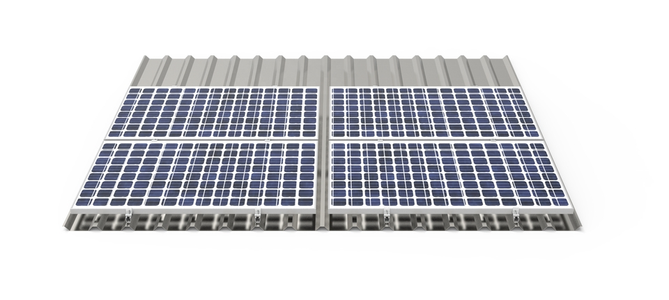 Solar Metal Roof Rack System Solar Mounting