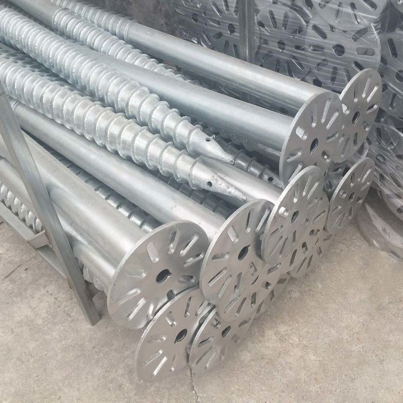 Galvanized Steel Triangle Mounting Solution Large Solar System Ground Mount