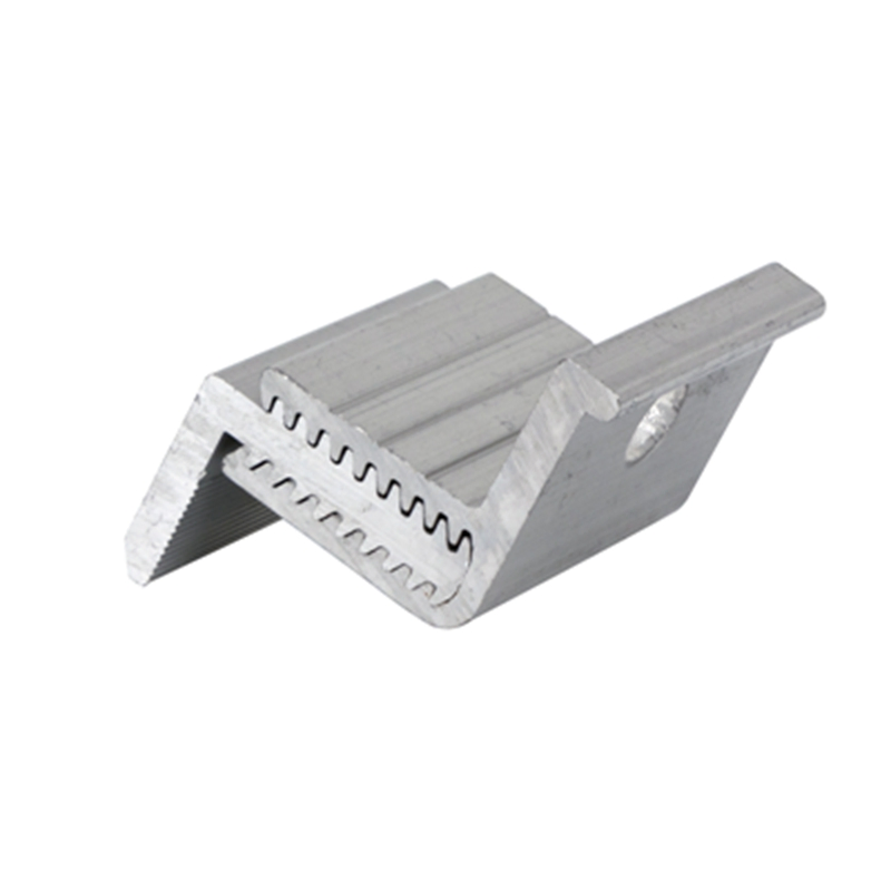 Aluminum 6005 T5 Solid L Foot For Metal Roof Solar Mounts
