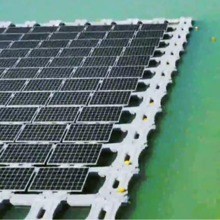 Solar Panel Floating Mounting Structure
