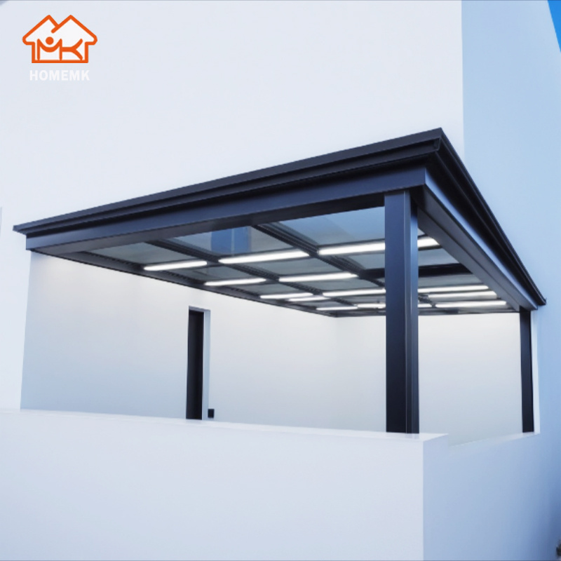 Mk Factory Wholesale Pergola Gazebo Louvered Aluminum Pergola Angle Hand Adjusted Easy Mounting Pergola