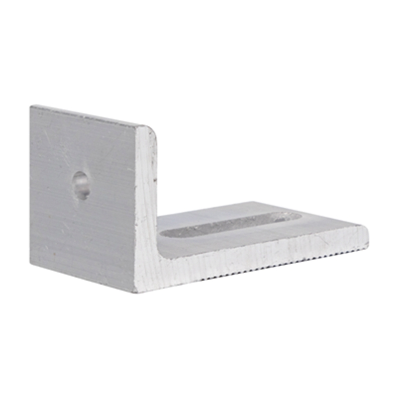 Aluminum 6005 T5 Solid L Foot For Metal Roof Solar Mounts