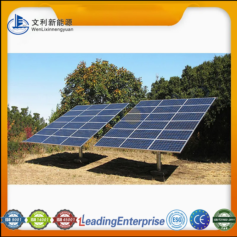 High Quality Solar Panels Farm Racking System Solar Ground Structures Agricultural Greenhouse for Solar Mounting System
