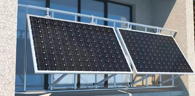 Wholesale Photovoltaic Balcony Solar Panel System Balcony Flat Roof Solar Panel Mount