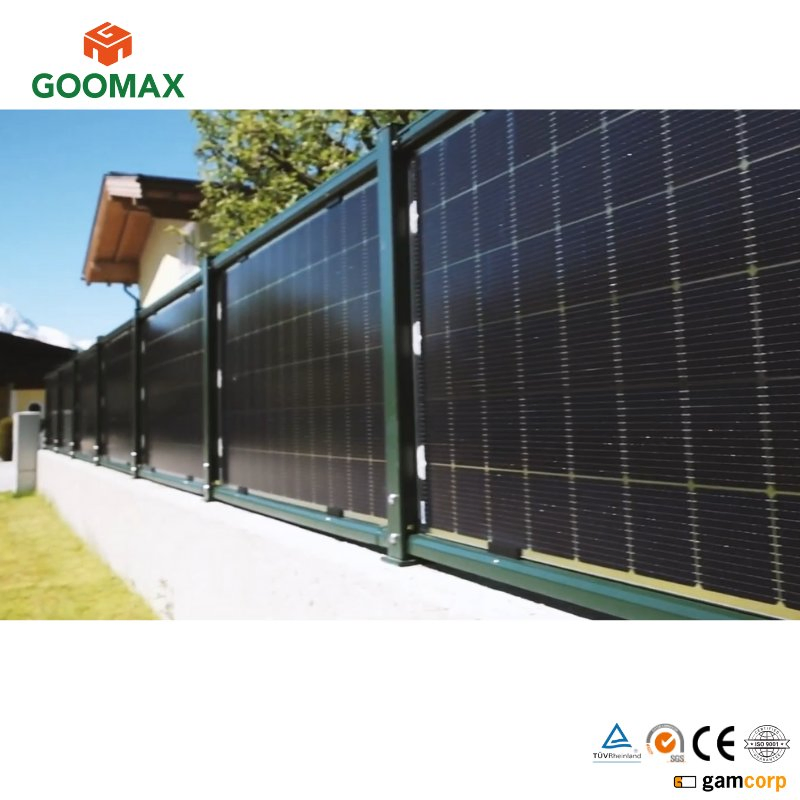 Goomax Reliable Wall Mount Photovoltaic Solutions Renewable Solar Panels Kit Farms