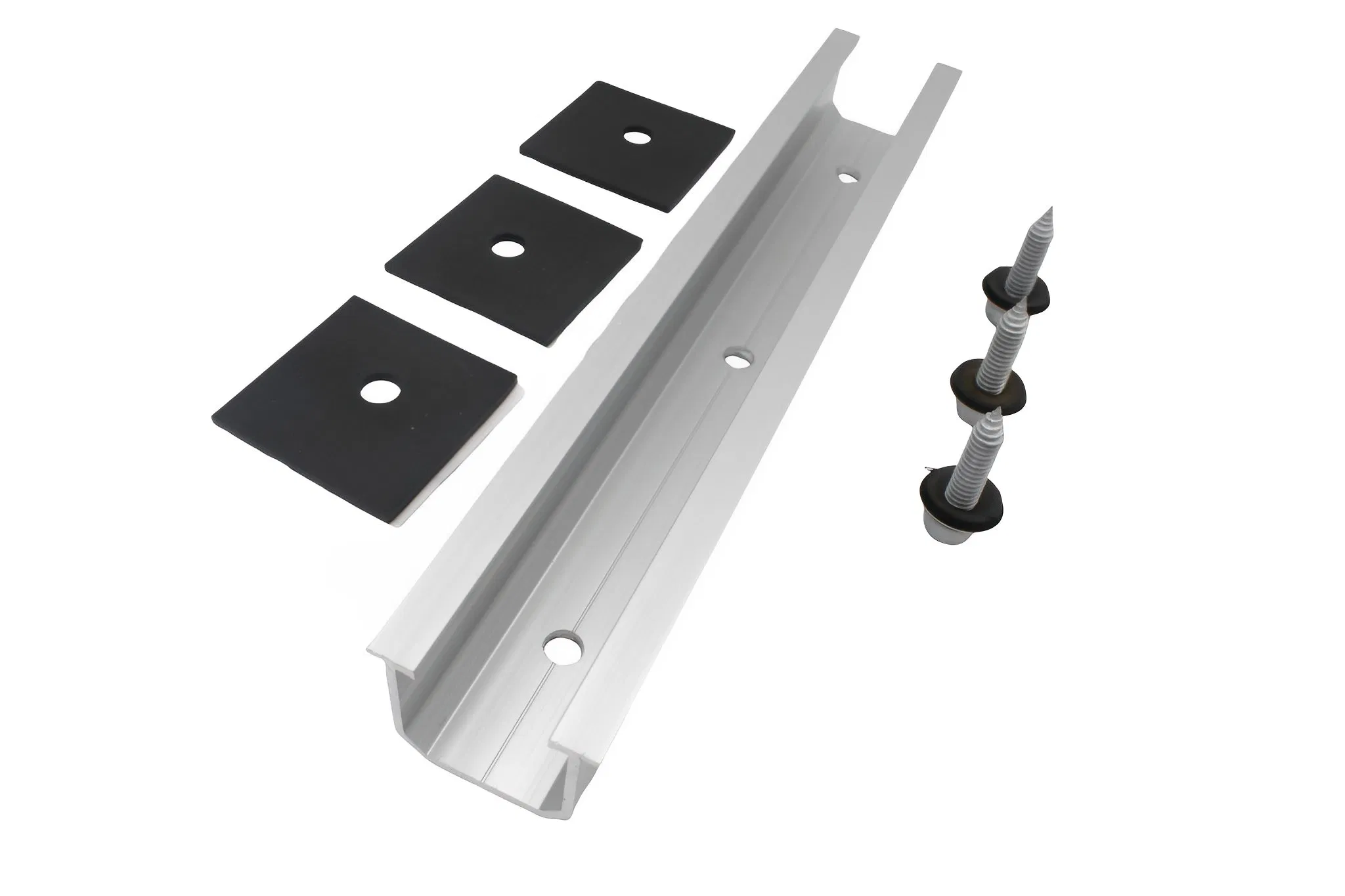 Metal Roof Mini Rail Kit Solar Panels Energy Mounting Complete Mounted PV Structure