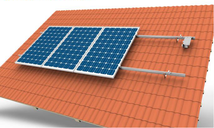 2026 5kw 10kw 20kw Solar Tile Roof Mounting Structure