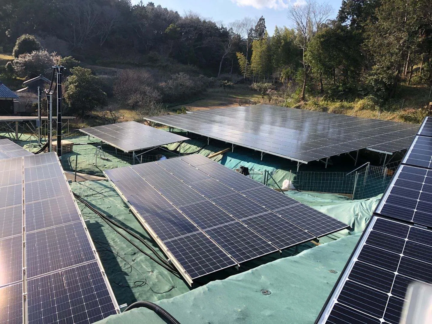 Factory Wholesale Aqricultural Greenhouse Solar Bracket Ground Crew Foundation Economic and Practical