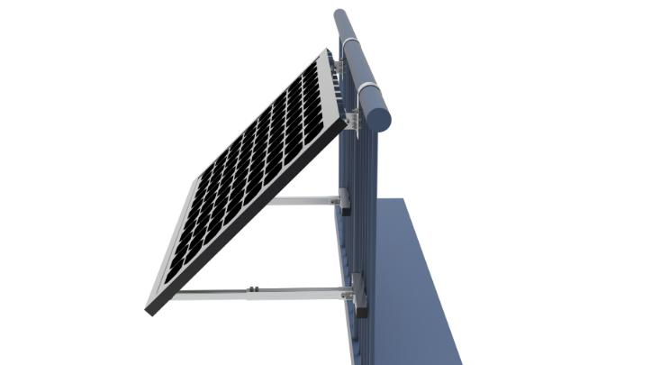 Wholesale Photovoltaic Balcony Solar Panel System Balcony Flat Roof Solar Panel Mount