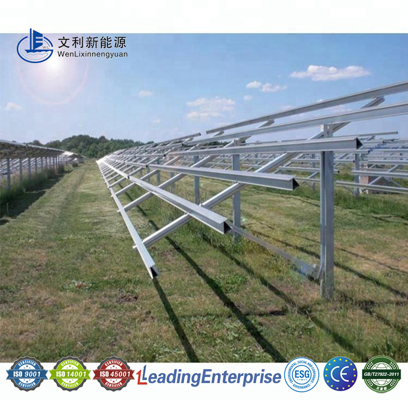 High Quality Pole Ground Mount Solar Panel Mounting Ground Mounting System Aluminum Mounting Solar Mounting Structure